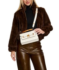 GUESS SIBEL Bolso de mano con bandolera STONE - Bolsos Mujer - 4