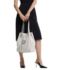 GUESS CALEBRA Bolso de hombro OFFWHITE - Bolsos Mujer - 4