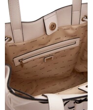 GUESS CALEBRA Bolso de hombro OFFWHITE - Bolsos Mujer - 5