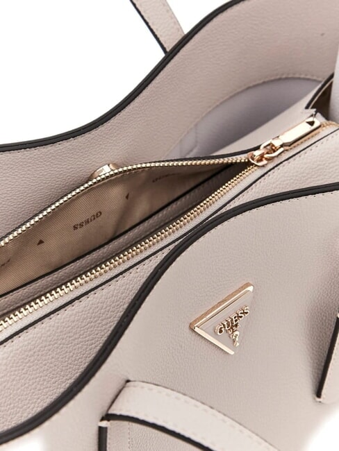 MERIDIAN 2 Bolso de compras de hombro marfil - Bolsos Mujer