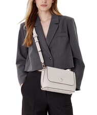 GUESS MERIDIAN 2  Bolso de hombro marfil - Bolsos Mujer - 5