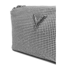 GUESS CRYSTAL Bolso de hombro con pedrer&iacute;a plata - Bolsos Mujer - 3