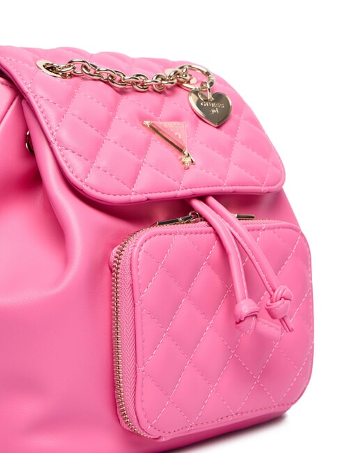 GIRL Mini mochila acolchada rosa gelatina - Bolsos Mujer