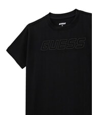 GUESS KIDS Camiseta de manga corta con logotipo en relieve jetbla - Camiseta ni&ntilde;o - 3