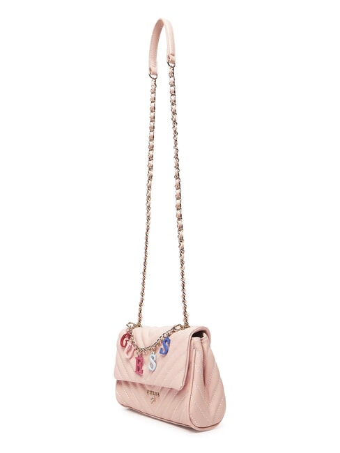 GIRL Mini bolso de hombro rosa algod&oacute;n de az&uacute;car - Bolsos Mujer