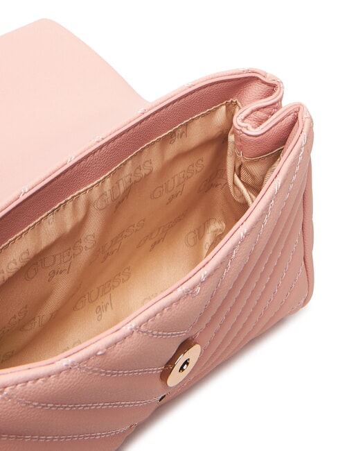 GIRL Mini bolso de hombro rosa algod&oacute;n de az&uacute;car - Bolsos Mujer