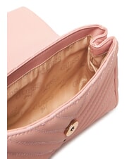 GUESS GIRL Mini bolso de hombro rosa algod&oacute;n de az&uacute;car - Bolsos Mujer - 5