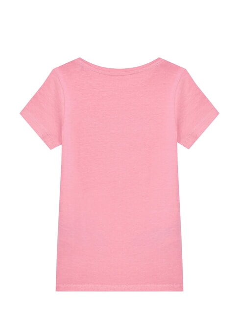 KIDS Camiseta de manga corta con pedrer&iacute;a rosa gelatina - Camiseta ni&ntilde;o