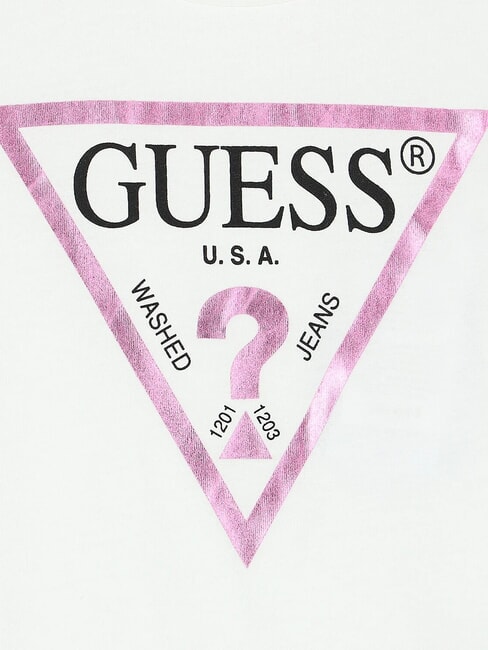 KIDS Camiseta con logo triangular blanco verdadero a000 - Camiseta ni&ntilde;o