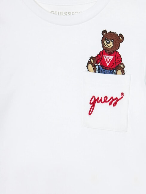 KIDS Camisa de manga larga con osito de peluche purwhite - Camiseta ni&ntilde;o