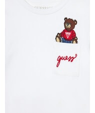 GUESS KIDS Camisa de manga larga con osito de peluche purwhite - Camiseta ni&ntilde;o - 3