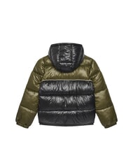 GUESS KIDS Chaqueta de plum&oacute;n infantil bicolor con capucha combinaci&oacute;n verde/negro - Chaquetas de beb&eacute; - 2