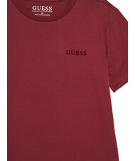 GUESS KIDS Camiseta de manga corta con estampado retro vino - Camiseta ni&ntilde;o - 3