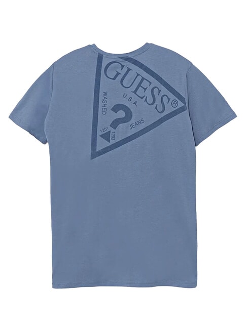 KIDS Camiseta de manga corta con estampado retro azul lila - Camiseta ni&ntilde;o