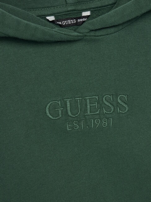 KIDS Sudadera infantil con capucha y bolsillo. verde retro - Sudadera Beb&eacute;