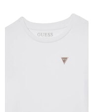 GUESS KIDS Camiseta de manga corta con escudo del logotipo purwhite - Camiseta ni&ntilde;o - 3