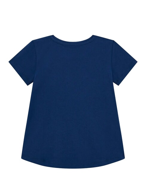 KIDS Camiseta de manga corta con bordado y lentejuelas. azul secreto - Camiseta ni&ntilde;o