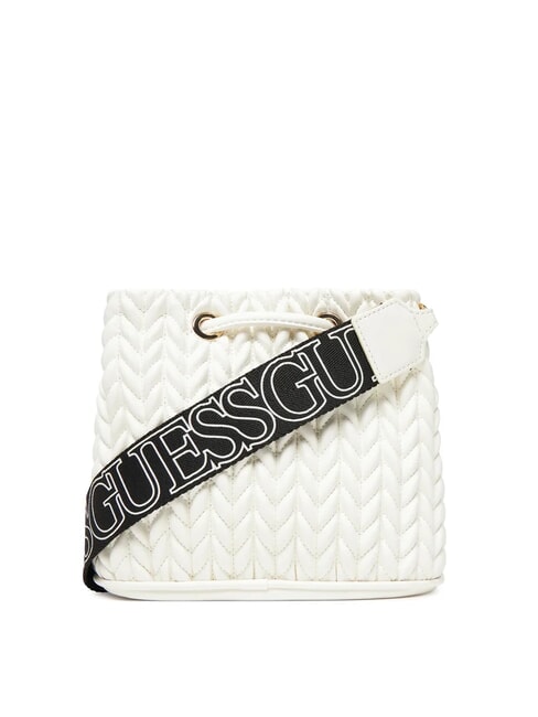 GIRLS Mini bolso de cubo acolchado cremwhi - Bolsos Mujer