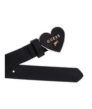 GUESS KIDS MINI ME Cintur&oacute;n de ni&ntilde;a con hebilla de coraz&oacute;n jetbla - Cinturones para ni&ntilde;os - 3