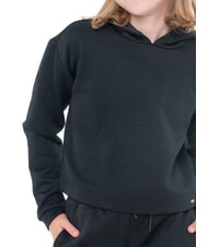 GUESS KIDS MINI ME Sudadera con capucha y logotipo de peon&iacute;a por todas partes peon&iacute;a m negra - Sudadera Beb&eacute; - 3