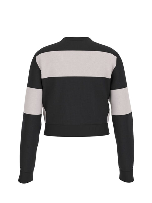 KIDS Sudadera de cuello redondo a rayas con logotipo jetbla - Sudadera Beb&eacute;