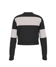 GUESS KIDS Sudadera de cuello redondo a rayas con logotipo - Sudadera Beb&eacute;