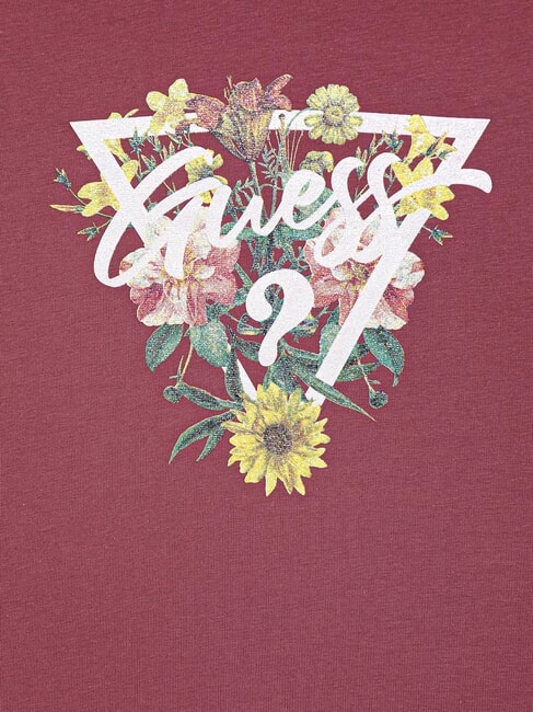 KIDS Camiseta con estampado floral para ni&ntilde;a granizado de frambuesa - Camiseta ni&ntilde;o