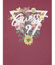 GUESS KIDS Camiseta con estampado floral para ni&ntilde;a granizado de frambuesa - Camiseta ni&ntilde;o - 3