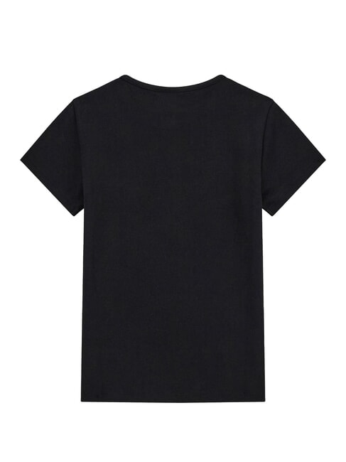 KIDS MINI ME Camiseta de manga corta para ni&ntilde;a con pedrer&iacute;a jetbla - Camiseta ni&ntilde;o