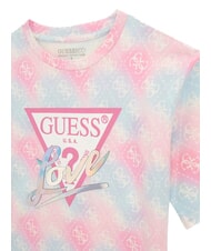 GUESS KIDS Camiseta de manga corta para ni&ntilde;a combo m&uacute;ltiple arco&iacute;ris - Camiseta ni&ntilde;o - 3