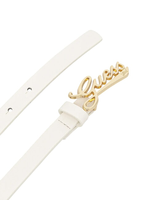 KIDS Cintur&oacute;n de ni&ntilde;a con hebilla con logo cremwhi - Cinturones para ni&ntilde;os