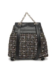 GUESS GIRLS TWEED Mochila de tela con bolsillos jetbla - Bolsos Mujer - 2