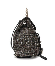 GUESS GIRLS TWEED Mochila de tela con bolsillos jetbla - Bolsos Mujer - 3