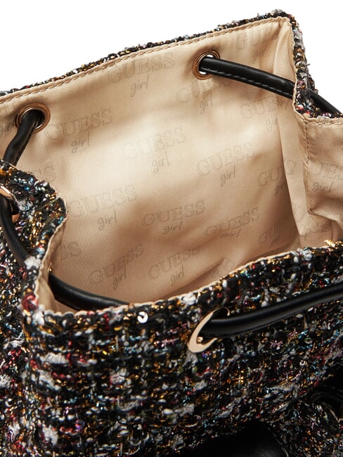 GIRLS TWEED Mochila de tela con bolsillos jetbla - Bolsos Mujer