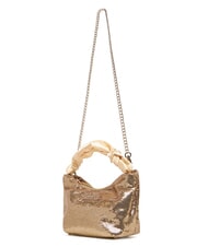 GUESS GIRLS SEQUINS Mini bolso con lentejuelas oro claro - Bolsos Mujer - 4