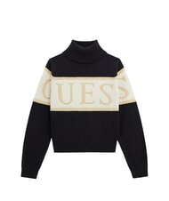 GUESS KIDS Su&eacute;ter de cuello alto con logo - Su&eacute;teres para ni&ntilde;os