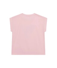 GUESS KIDS Camiseta de manga corta con lentejuelas rosa algod&oacute;n de az&uacute;car - Camiseta ni&ntilde;o - 2