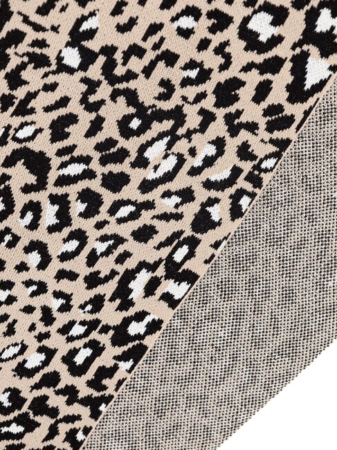 KIDS Conjunto de gorro y bufanda leopardo elegante - gorro bebe