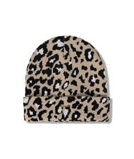 GUESS KIDS Conjunto de gorro y bufanda leopardo elegante - gorro bebe - 3