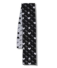 GUESS KIDS Conjunto de gorro y bufanda Jacquard negro 4g - gorro bebe - 2