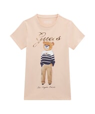 GUESS KIDS Camiseta estampada rosa dichoso - Camiseta ni&ntilde;o - 4