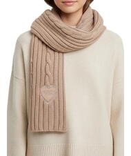 GUESS KIDS Bufanda de ni&ntilde;a con coraz&oacute;n sombra de piel - ni&ntilde;o bufanda - 4