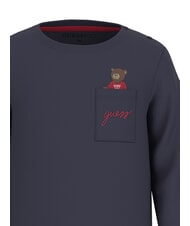 GUESS KIDS Camiseta de manga larga con bolsillo smartblue - Camiseta ni&ntilde;o - 3