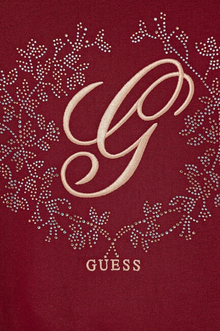 KIDS Sudadera de cuello redondo para ni&ntilde;a rojo de sal&oacute;n - Sudadera Beb&eacute;