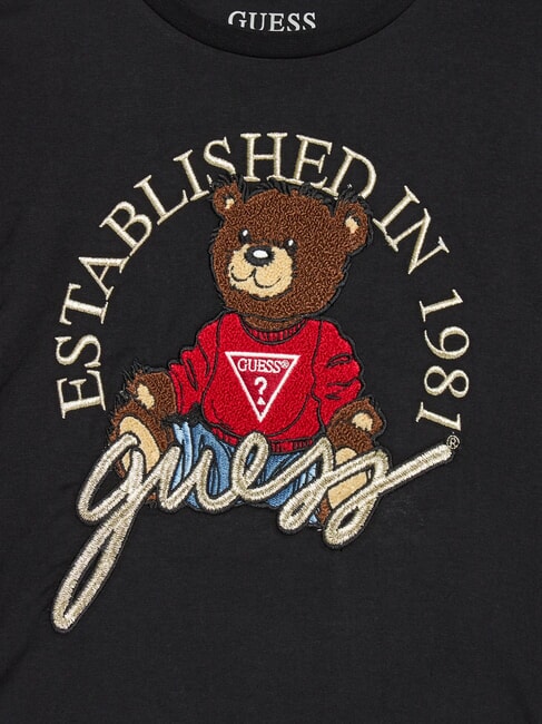 KIDS Camiseta de manga larga con osito de peluche jetbla - Camiseta ni&ntilde;o