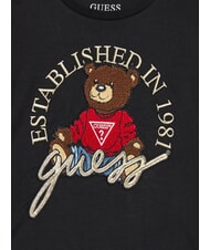GUESS KIDS Camiseta de manga larga con osito de peluche jetbla - Camiseta ni&ntilde;o - 3