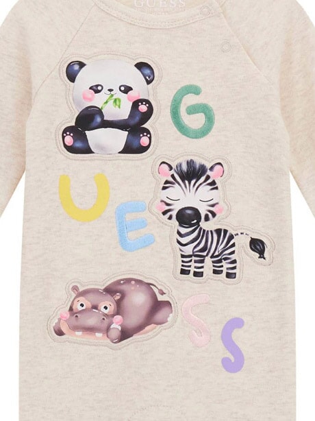 KIDS MINI ME Mono de algod&oacute;n con estampado animal lighoah - Peleles y conjuntos para beb&eacute;