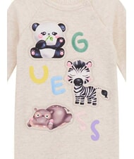 GUESS KIDS MINI ME Mono de algod&oacute;n con estampado animal lighoah - Peleles y conjuntos para beb&eacute; - 3