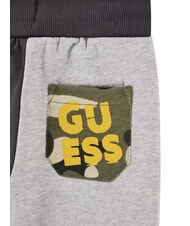 GUESS KIDS MINI ME Conjunto de ch&aacute;ndal con capucha y pantal&oacute;n combinaci&oacute;n de tonos grises - Peleles y conjuntos para beb&eacute; - 5