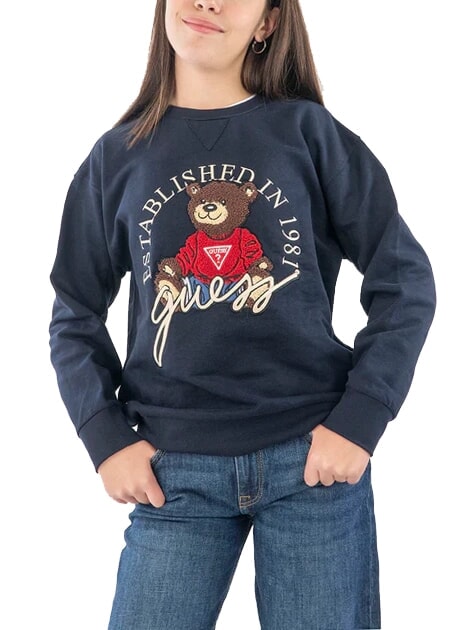 KIDS ACTIVE Sudadera de cuello redondo para ni&ntilde;a smartblue - Sudadera Beb&eacute;